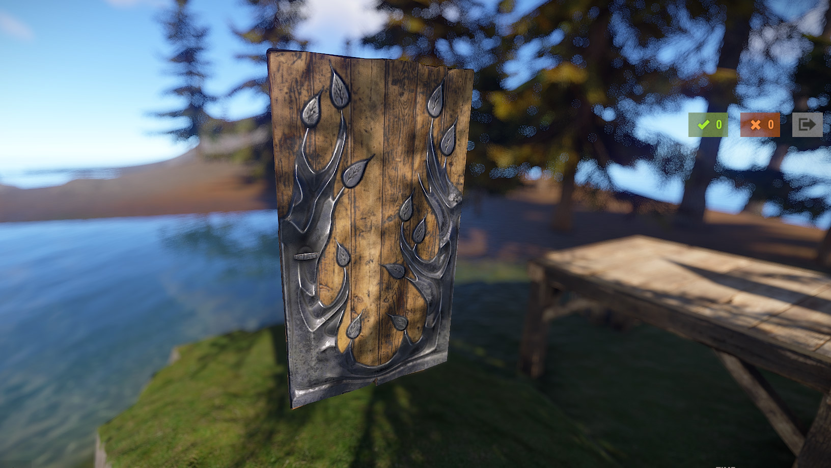 Metal Tree Door thumbnail 3