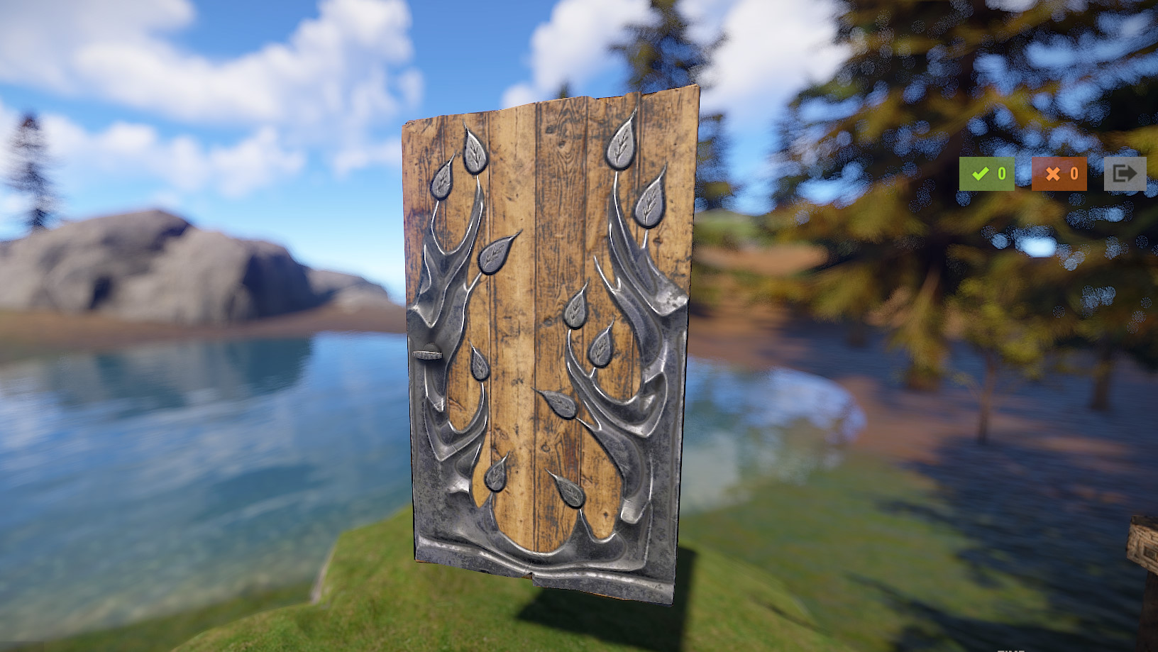 Metal Tree Door thumbnail 5