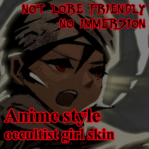 Anime Occultist Girl Skin Skymods