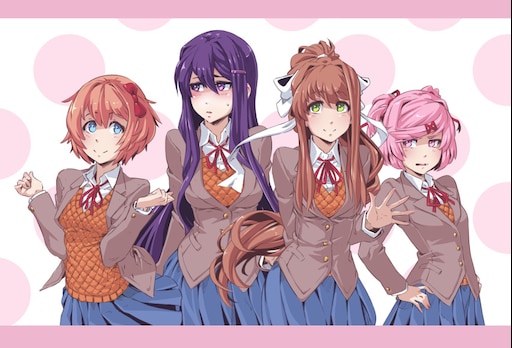 What are the powers of each character in Doki Doki Literature Club