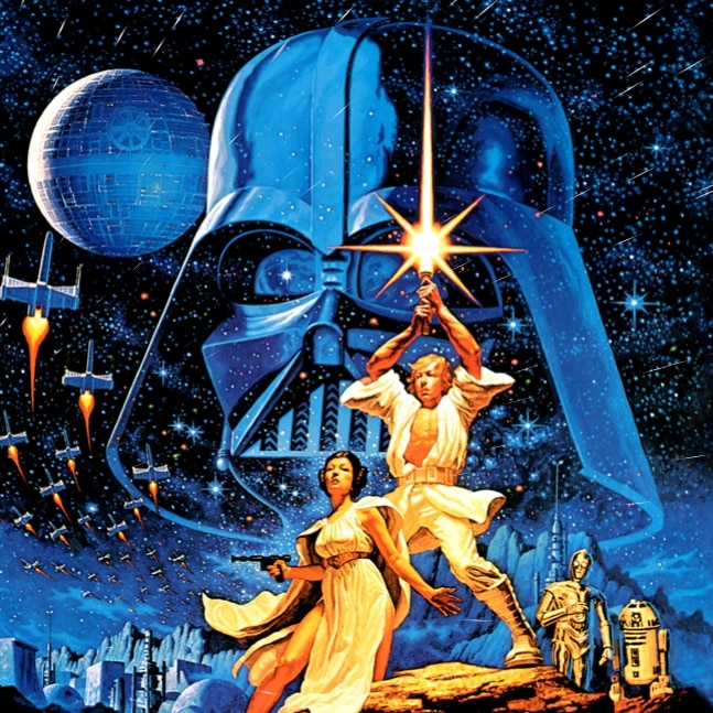 Star Wars Vintage Poster