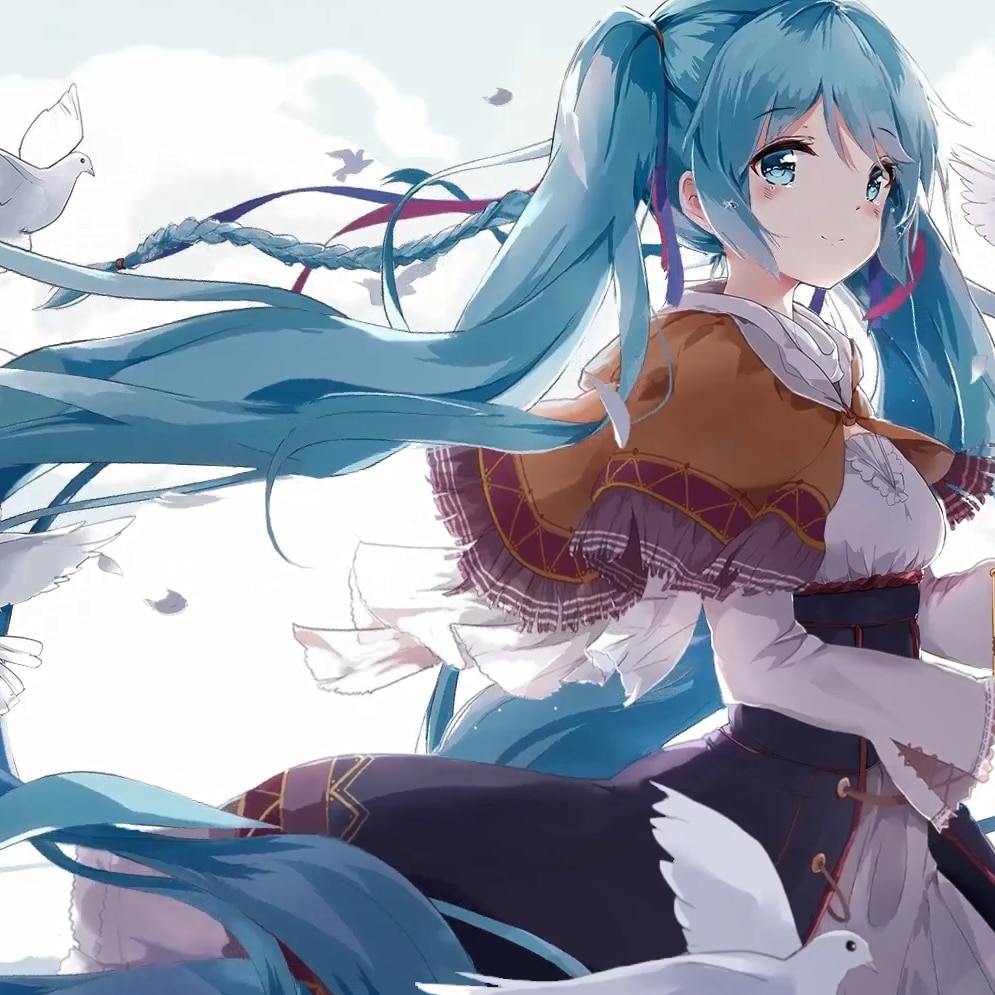 初音未来miku千年越し无缝绝美bgm版 1080p 60fps