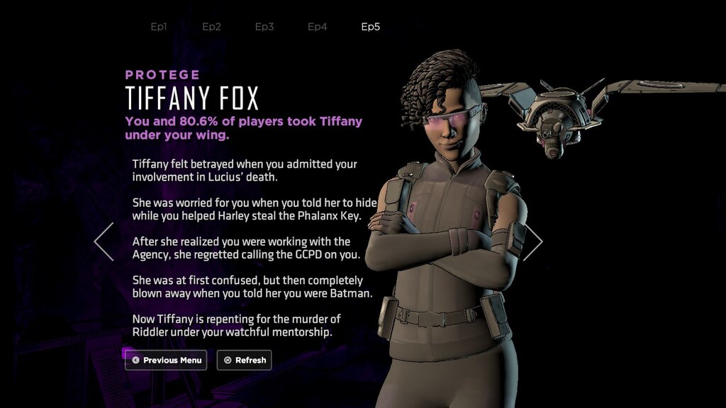 Steam Community :: Screenshot :: Batman: The Enemy Within (Tiffany Fox)