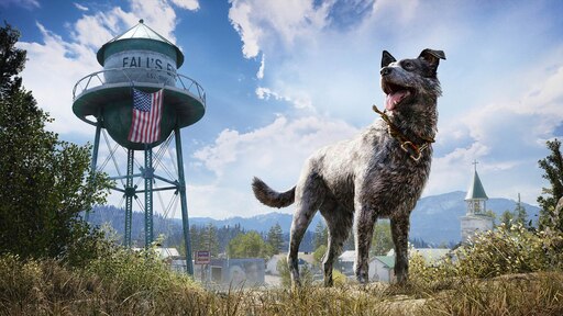 Ай край 5. Фар край 5. Штат Монтана округ Хоуп. Бумер пес фар край. Far Cry 5 пес бумер.