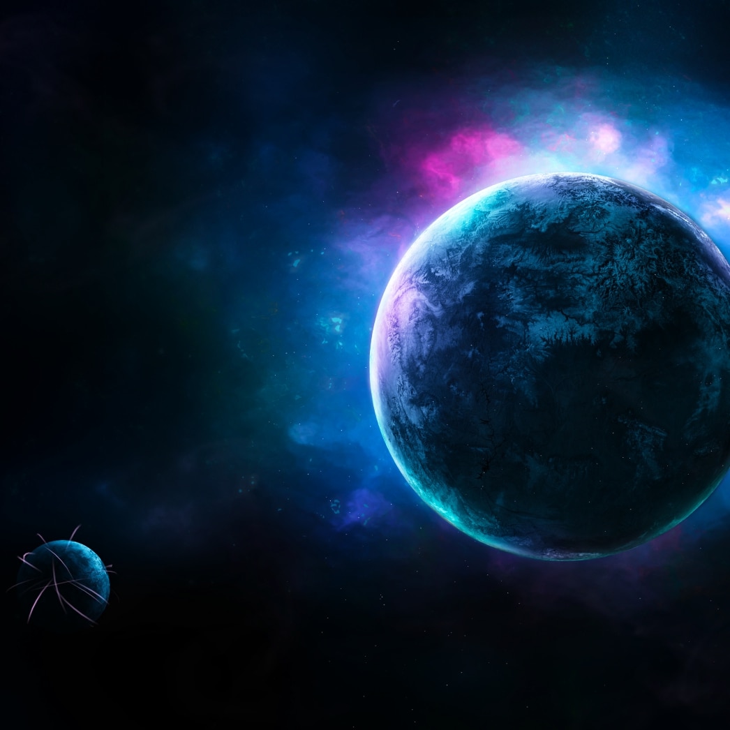 Illuminated Planet (animated)