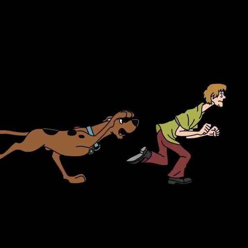 Steam Workshop::(Animated) Scooby Doo and Shaggy running from a monster