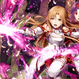 Request Time To Fight Asuna アスナ Yuuki Konno 紺野木綿季 Sword Art Online Sao Wallpapers Hdv