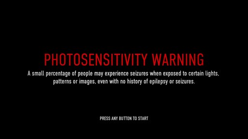 Photosensitive seizure warning rust что фото 1