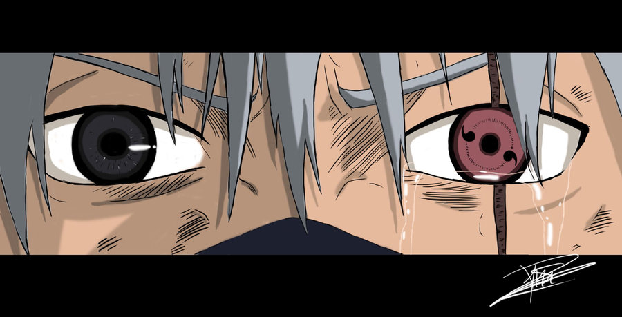 Featured image of post Kakashi Sharingan Eye Crying Thank you all you wonderful naruto fans who were so fun to talk to and geek out about naruto you ve inspired me to complete the series