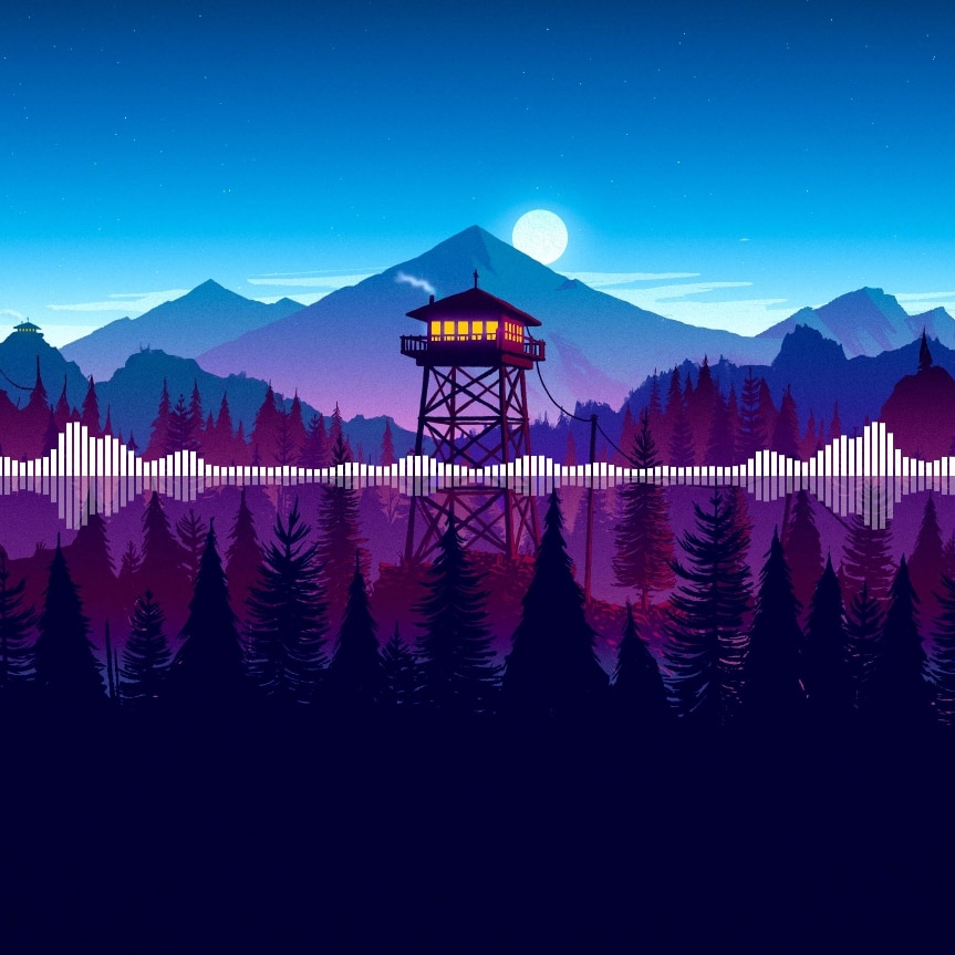 Firewatch Live Wallpaper 4K Upscale by FortuN on Make a GIF