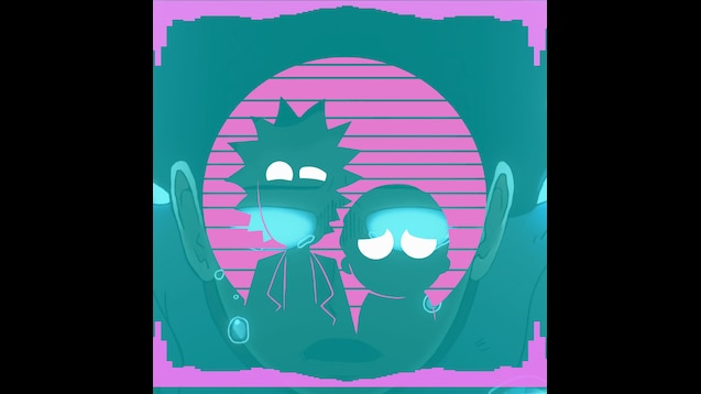 Steam Workshop::Trippy Rick and Morty Wallpaper (Sound Reactive)