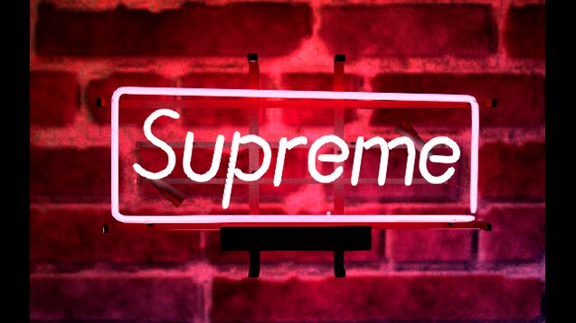 Steam Workshop::Supreme - Neon Sign
