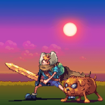 Adventure Time Pixel Art | Wallpapers HDV