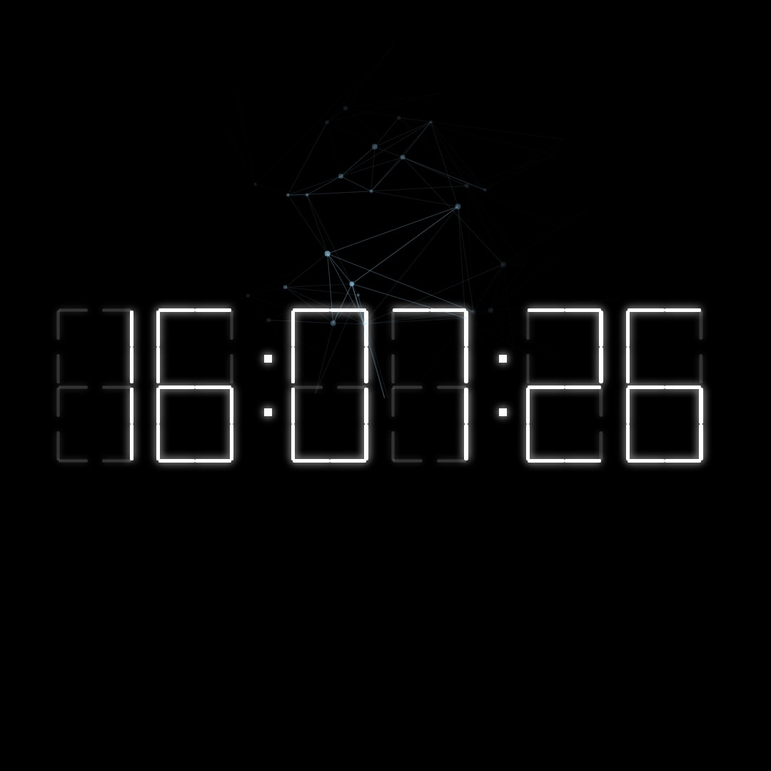Interactive Customizable Digital Clock