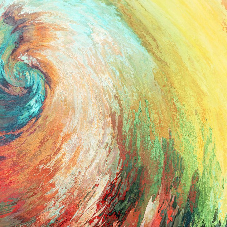 Abstract Color Swirl