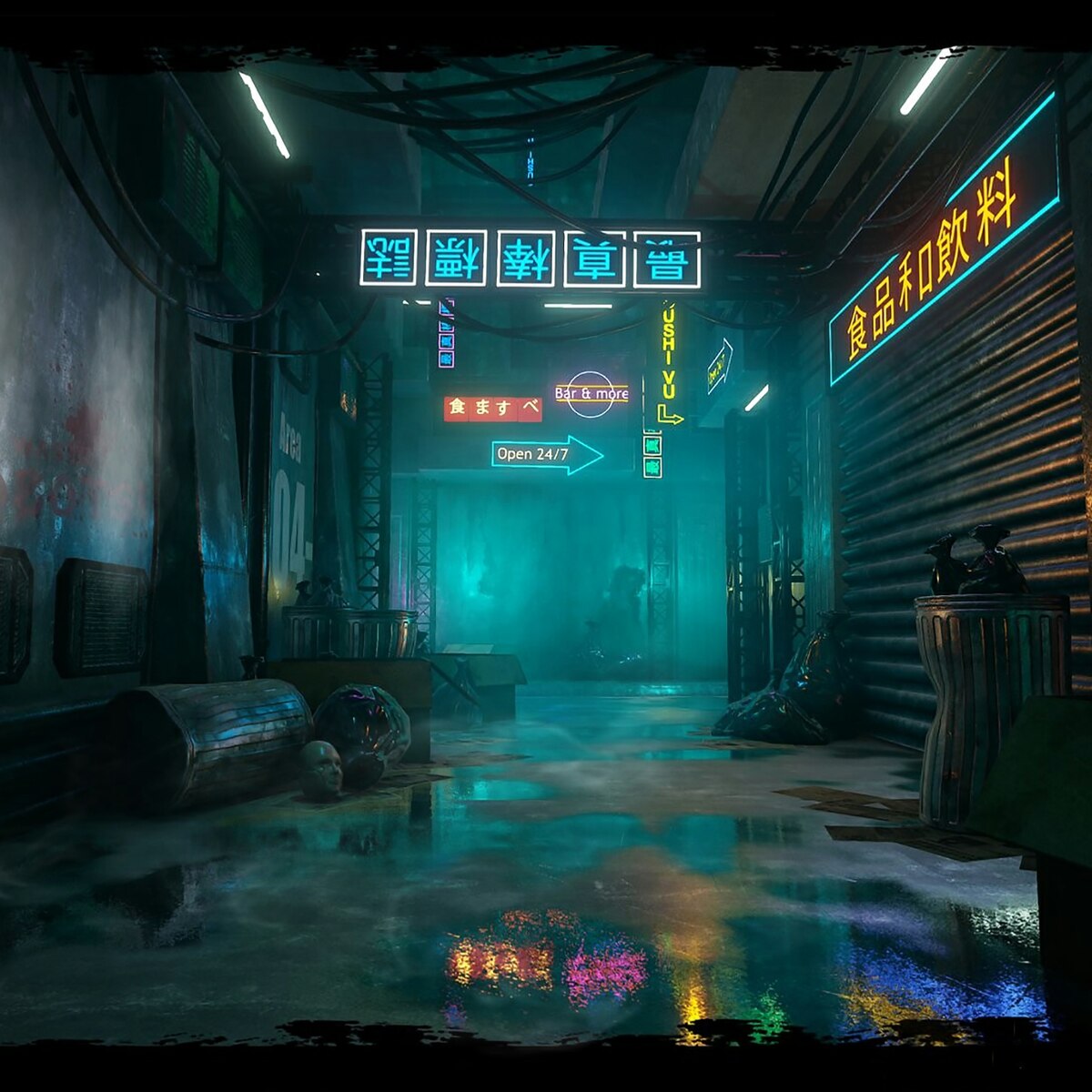 Cyberpunk Alley