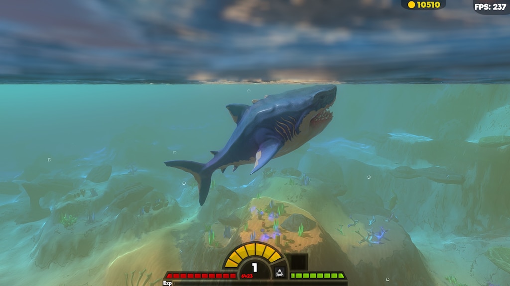 LEVEL 250 MEGALODON WITH NO MODS! - Feed and Grow Fish - Part 117