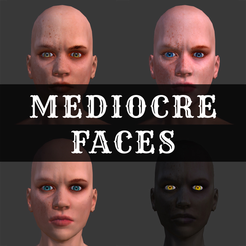 skyrim male face textures