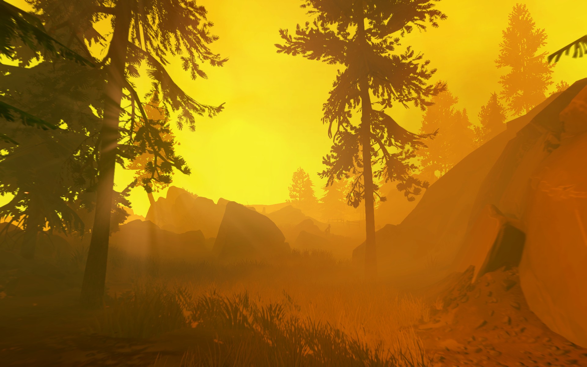 Где находится тополиный ручей в firewatch на карте