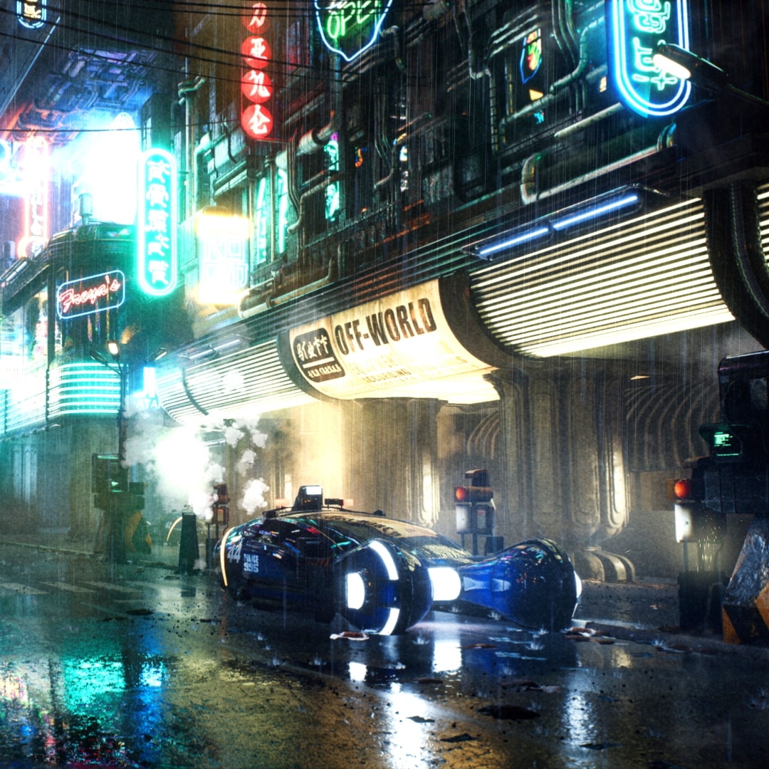 (Blade Runner City) - ♫ - Animated Theme