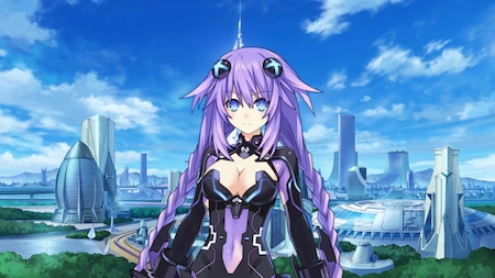 Purple Heart Live2d Upper Body Wallpapers Hdv