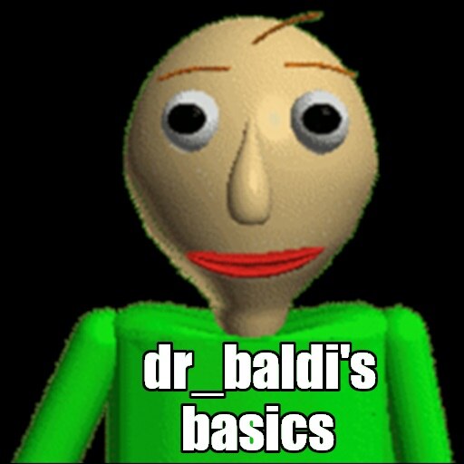 Screenshot of the game Baldi's Basics : r/weirddalle