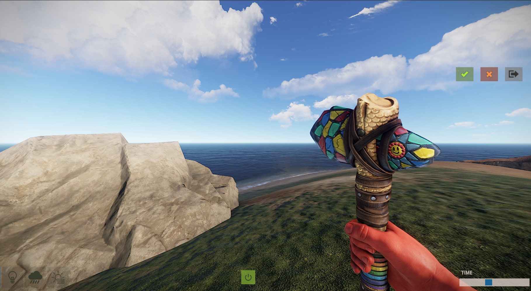 Mosaic Stone Hatchet thumbnail 3