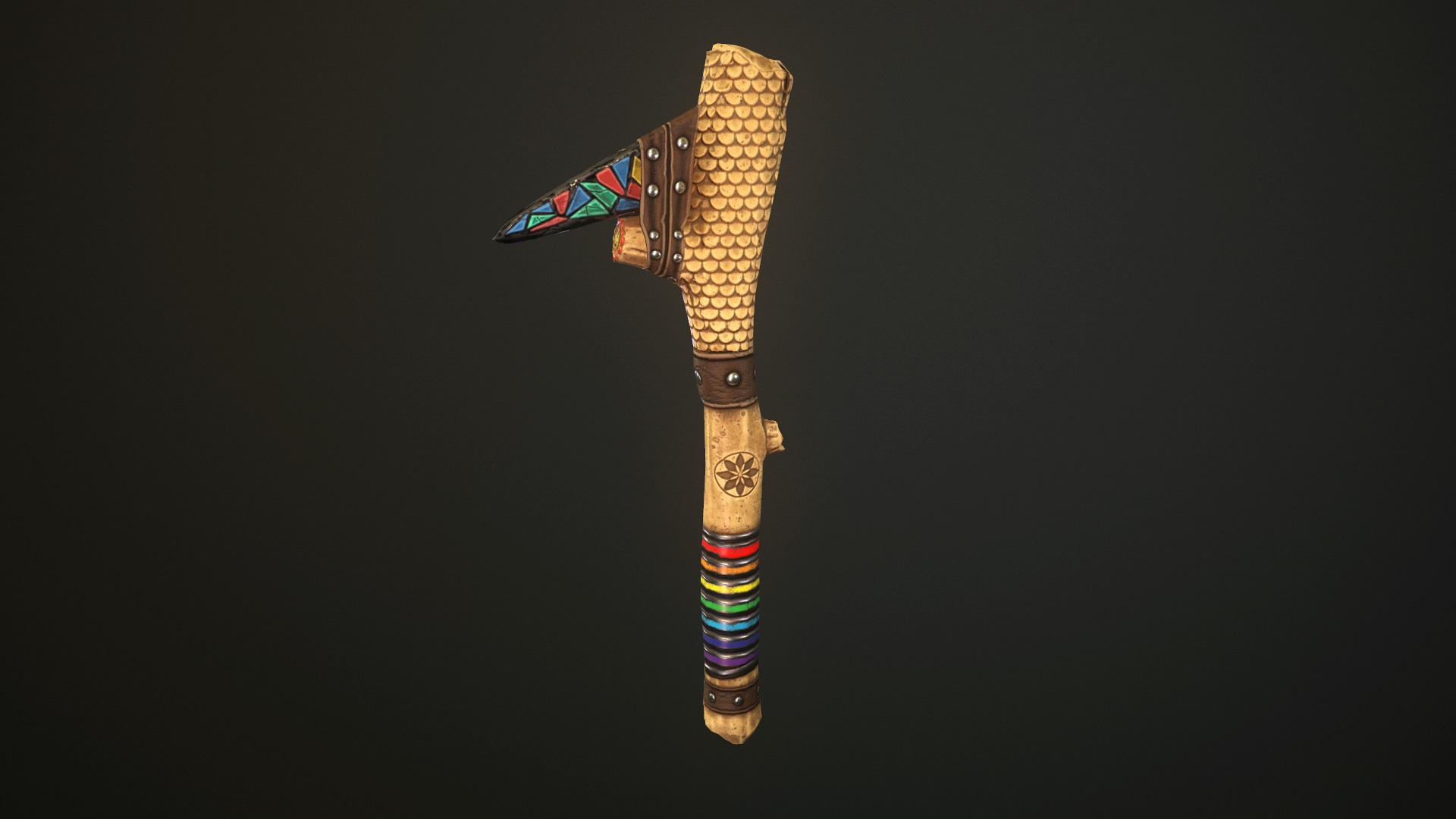 Mosaic Stone Pick Axe screenshot 1