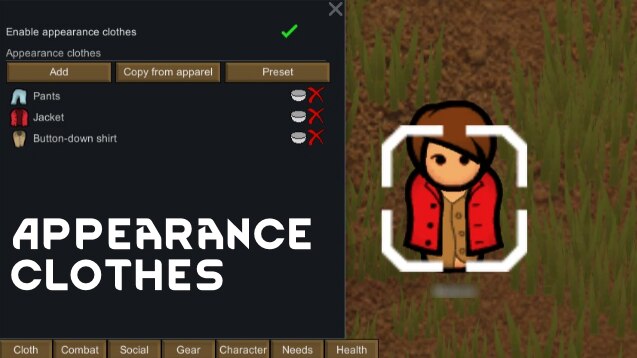 rimworld what to do with old clothes