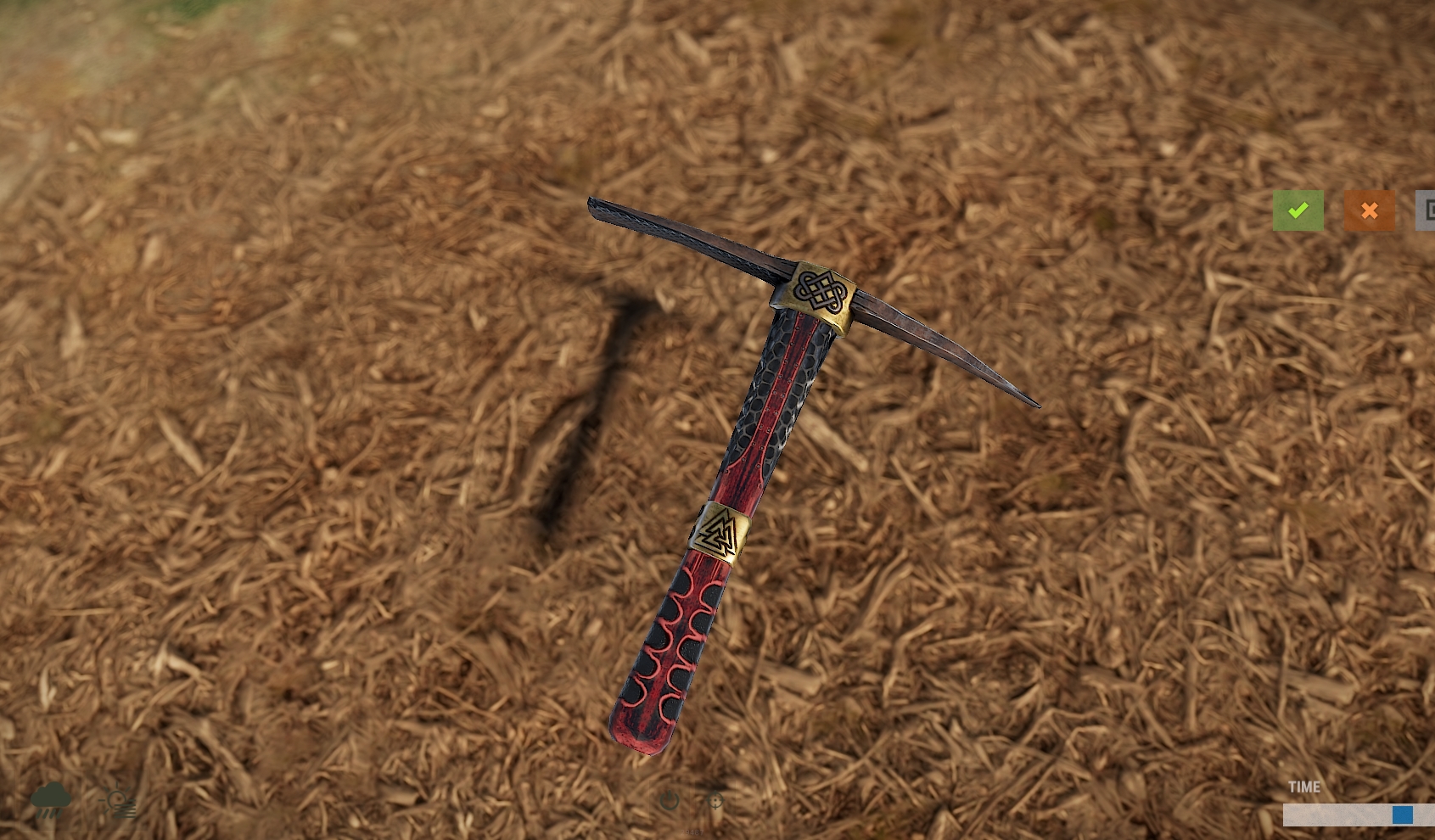 Runic Pick Axe thumbnail 3