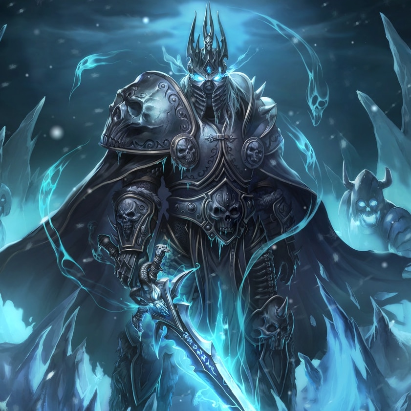 Arthas  Lich King  Death Knight  WOW  Warcraft