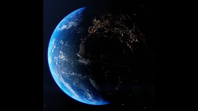 Steam Workshop 太空地球earth Outer Space 4k分辨率