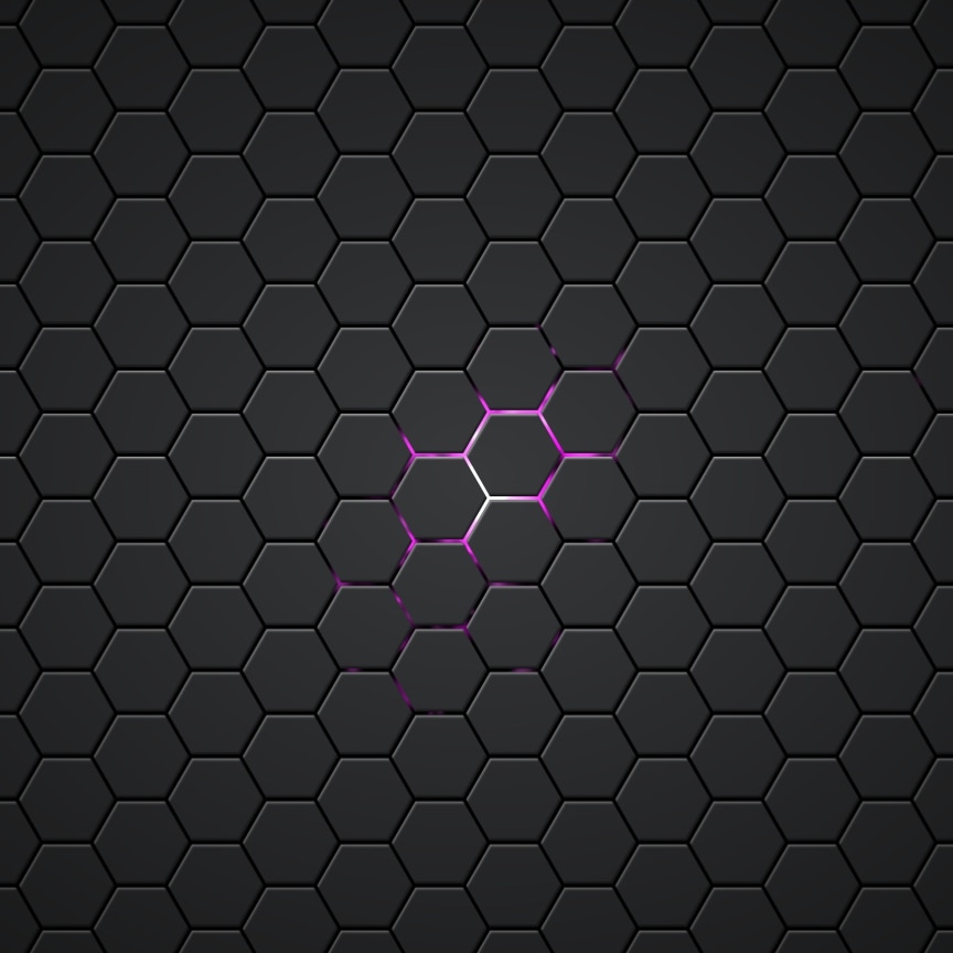 Glowing Combs - Purple