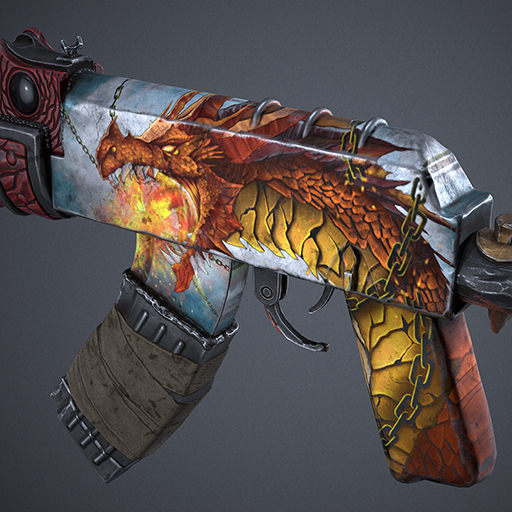 Golden Drake AK47 thumbnail 2