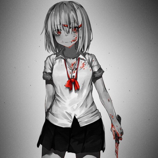 anime killer girl drawings
