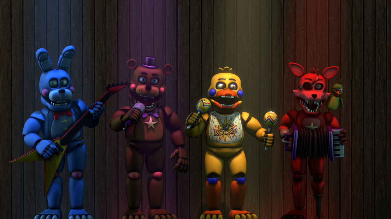 Steam Workshop Fnaf A1234agamer Fnaf 6 Rockstar Pack Release