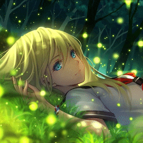 Fireflies ~ Animated Wallpaper with music