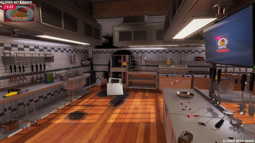 Cooking Simulator (Beta) - Casual Simulation : Online Co-op Mode ~  Poltergeist Multiplayer Mode 