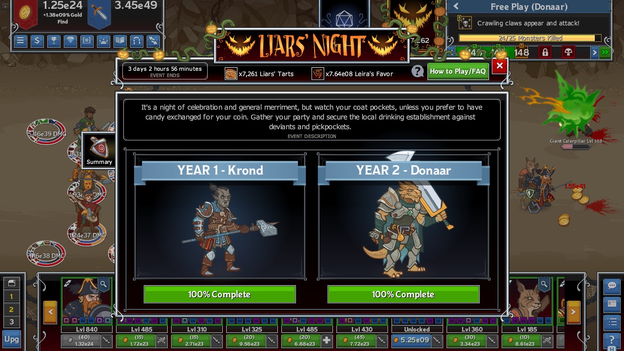 idle champions of the forgotten realms high rollers