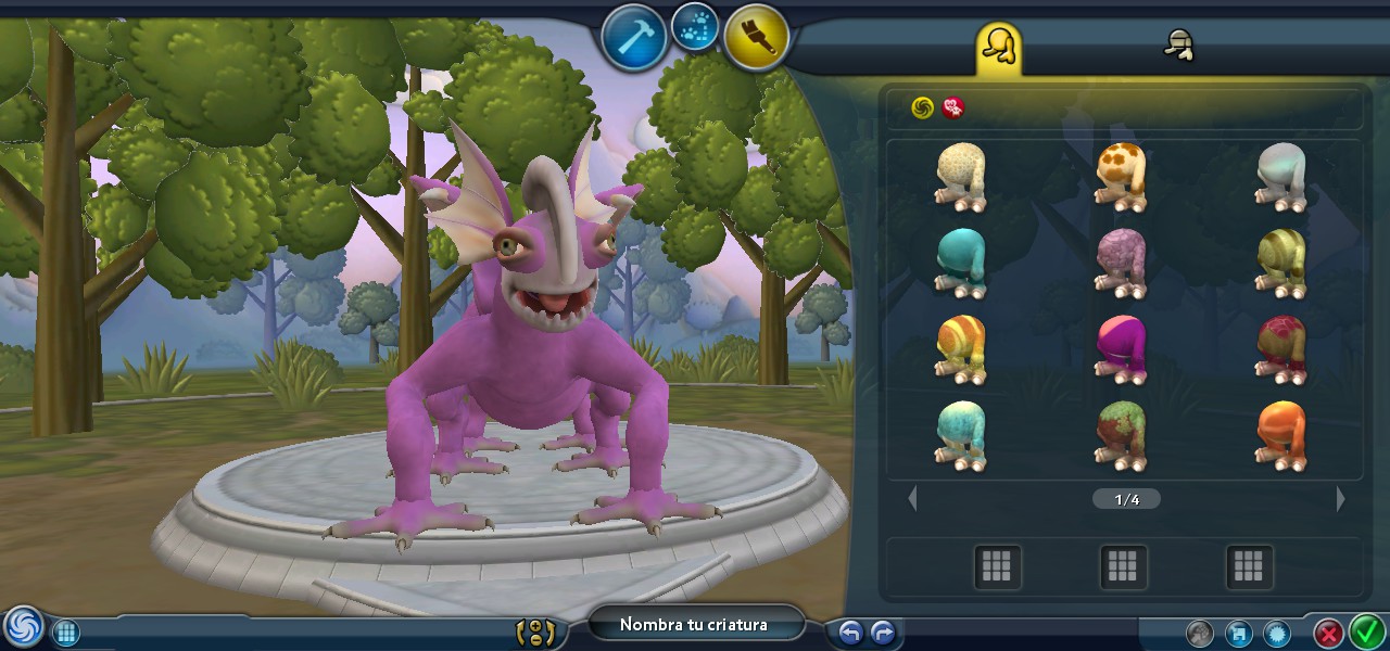 steam spore creepy and cute parts pack in library