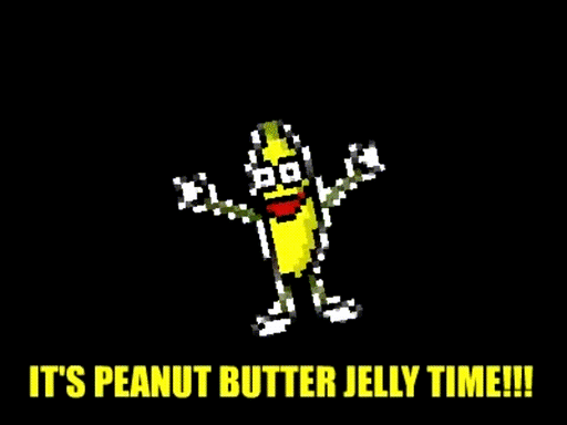 Jelly time. It's Peanut Butter Jelly time. Peanut Butter Jelly time gif. Peanut Butter Jelly time Banana. Банан дэнс гиф.