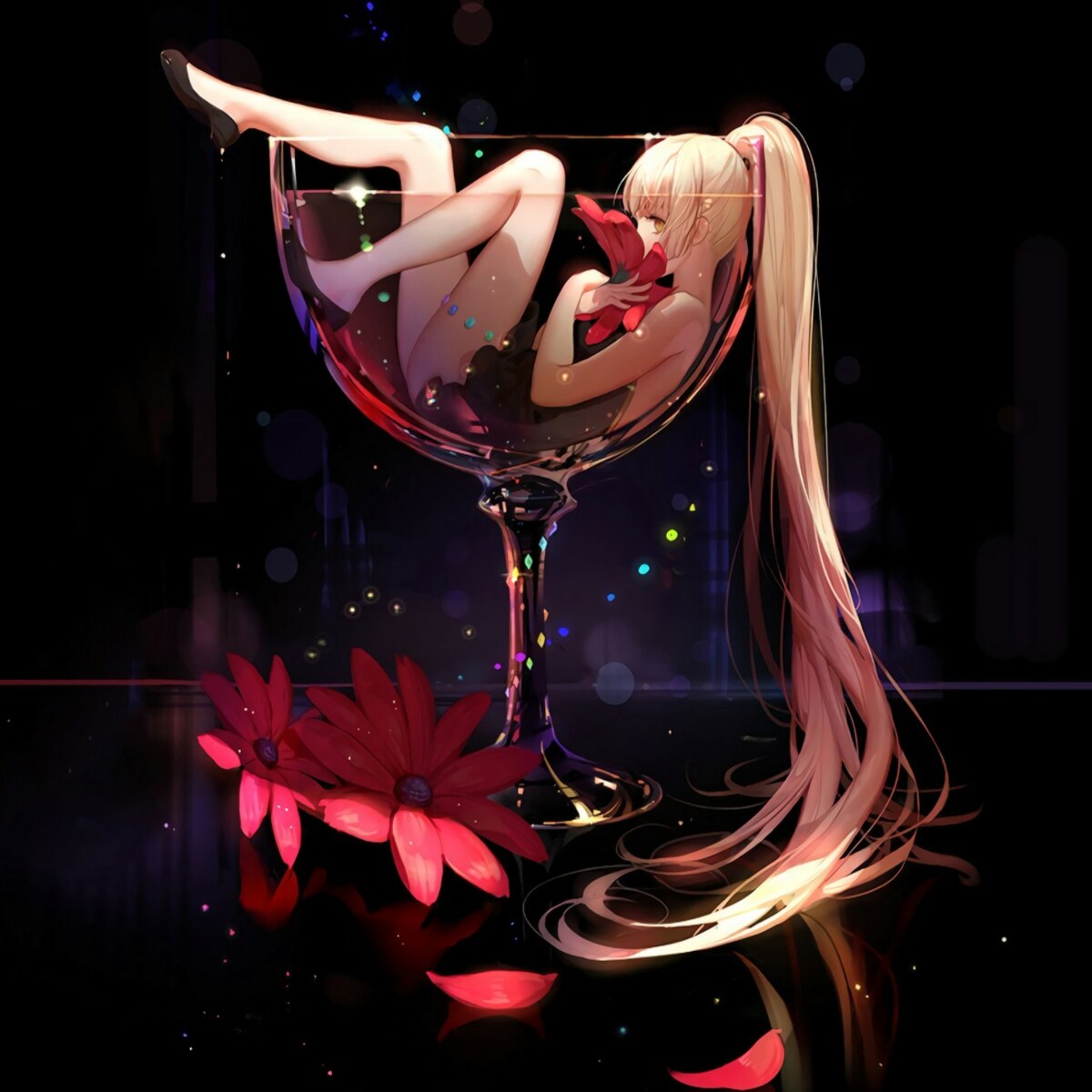 Anime wine
