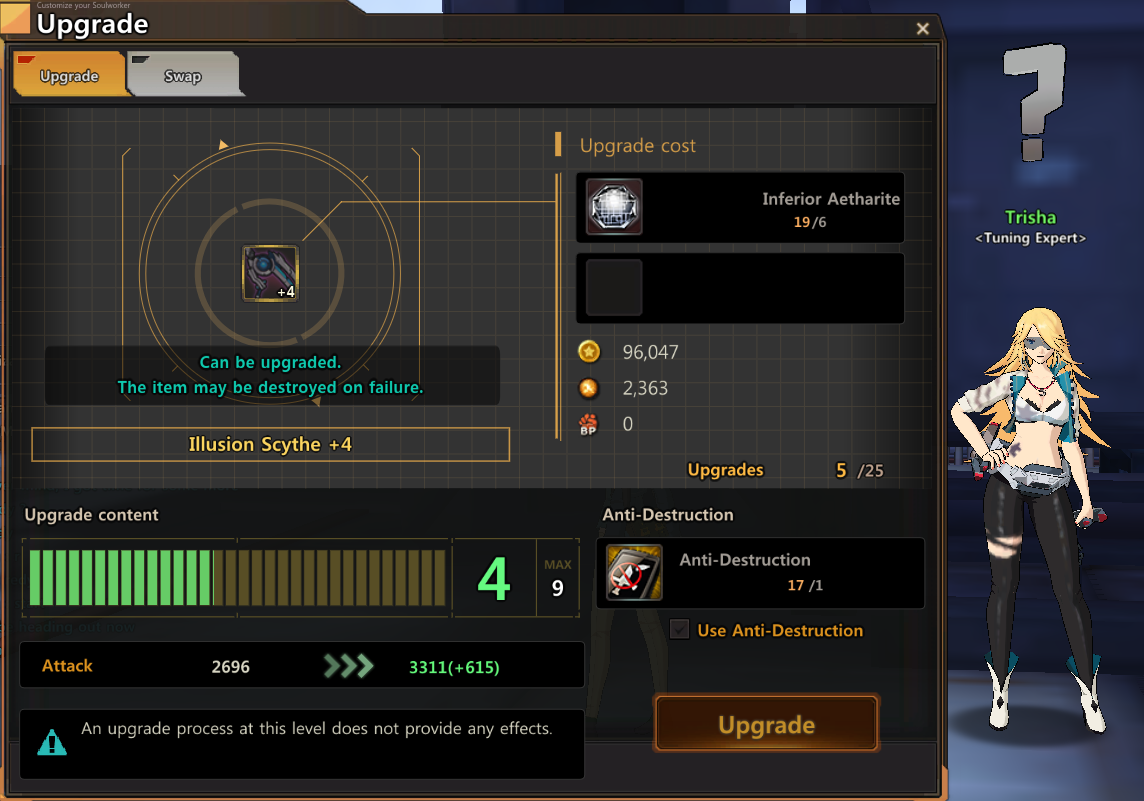 Soulworker how to dismantle