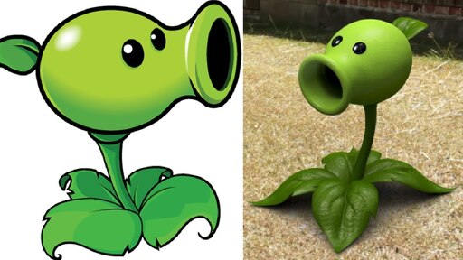 Как выглядит горохострел из зомби против растений Как выглядит горохострел из зомби против растений