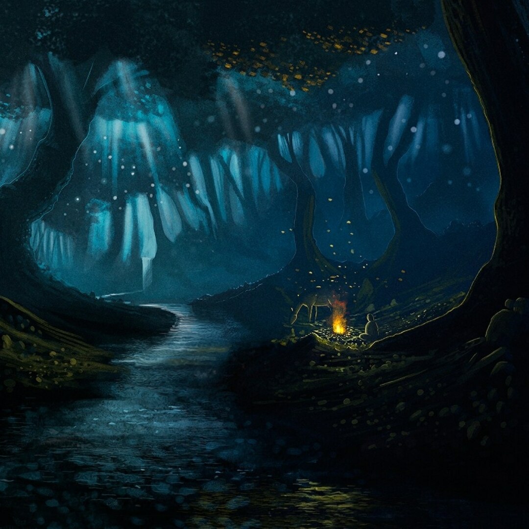 Night fell