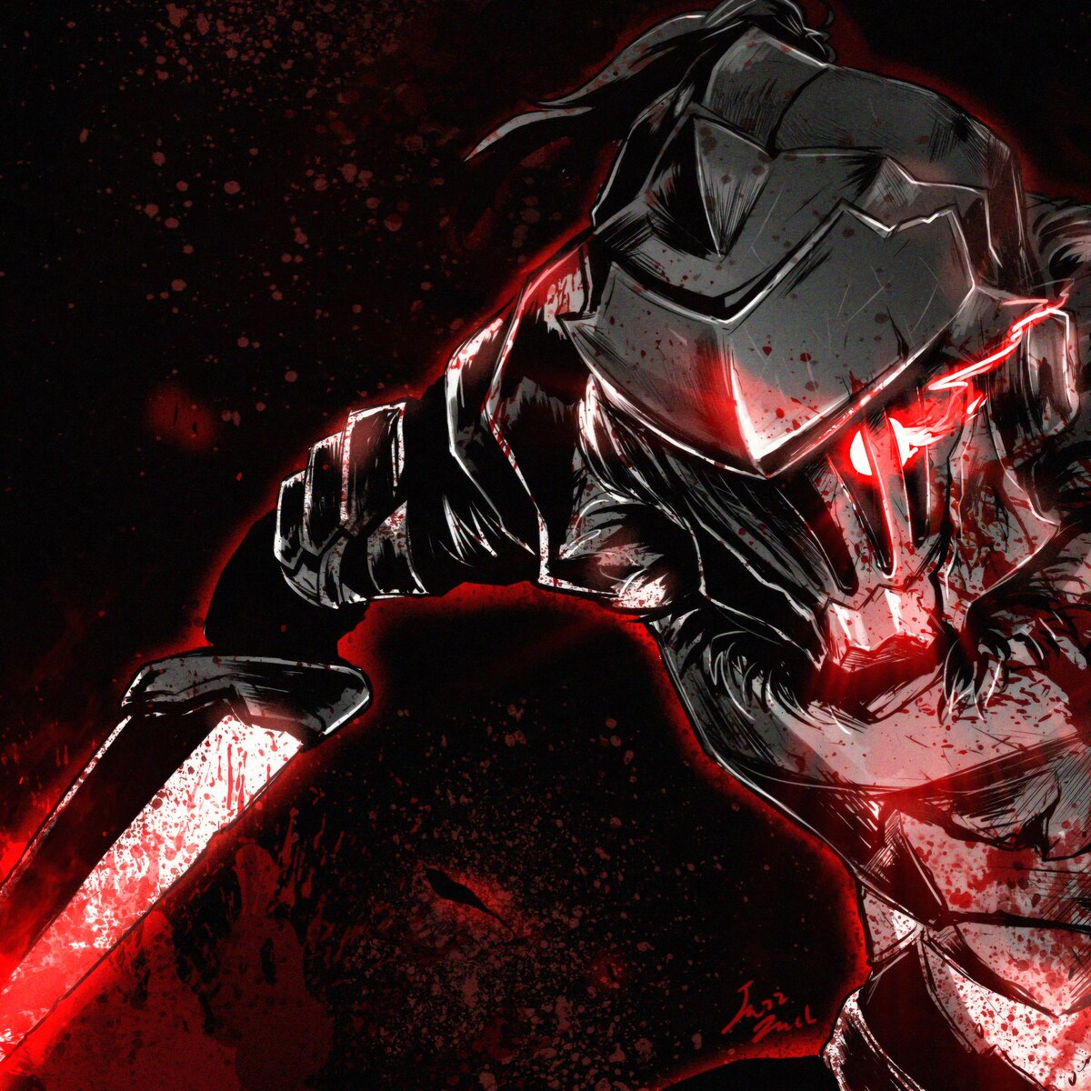 Goblin Slayer 4k UHD 3840 x 2160 Red