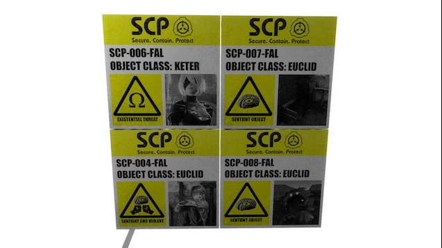 Steam Műhely::[SCP] SCPs Labels Materials