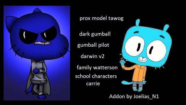 Steam Workshop::Gumball And Darwin in The Miami ( The Amazing