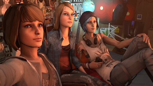 Life is Strange before the Storm Макс и Хлоя