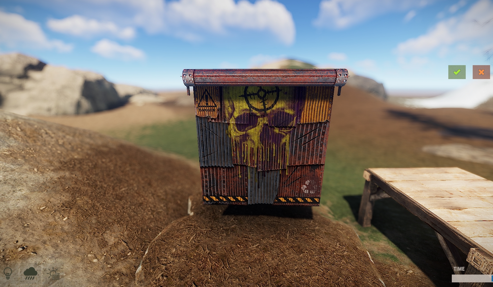 Danger Garage Door thumbnail 2